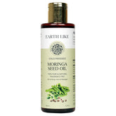Earth Like Cold Pressed Moringa Seed Oil | 100% Pure & Natural - 100ml | for Face, Hair & body